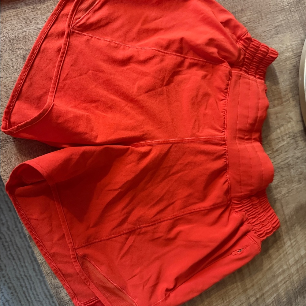 lululemon athletica Red Ribbed Racerback Tank - Picture 5 of 7